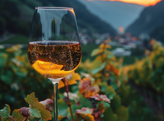 glass-wine-with-stunning-view-vineyard-sunset